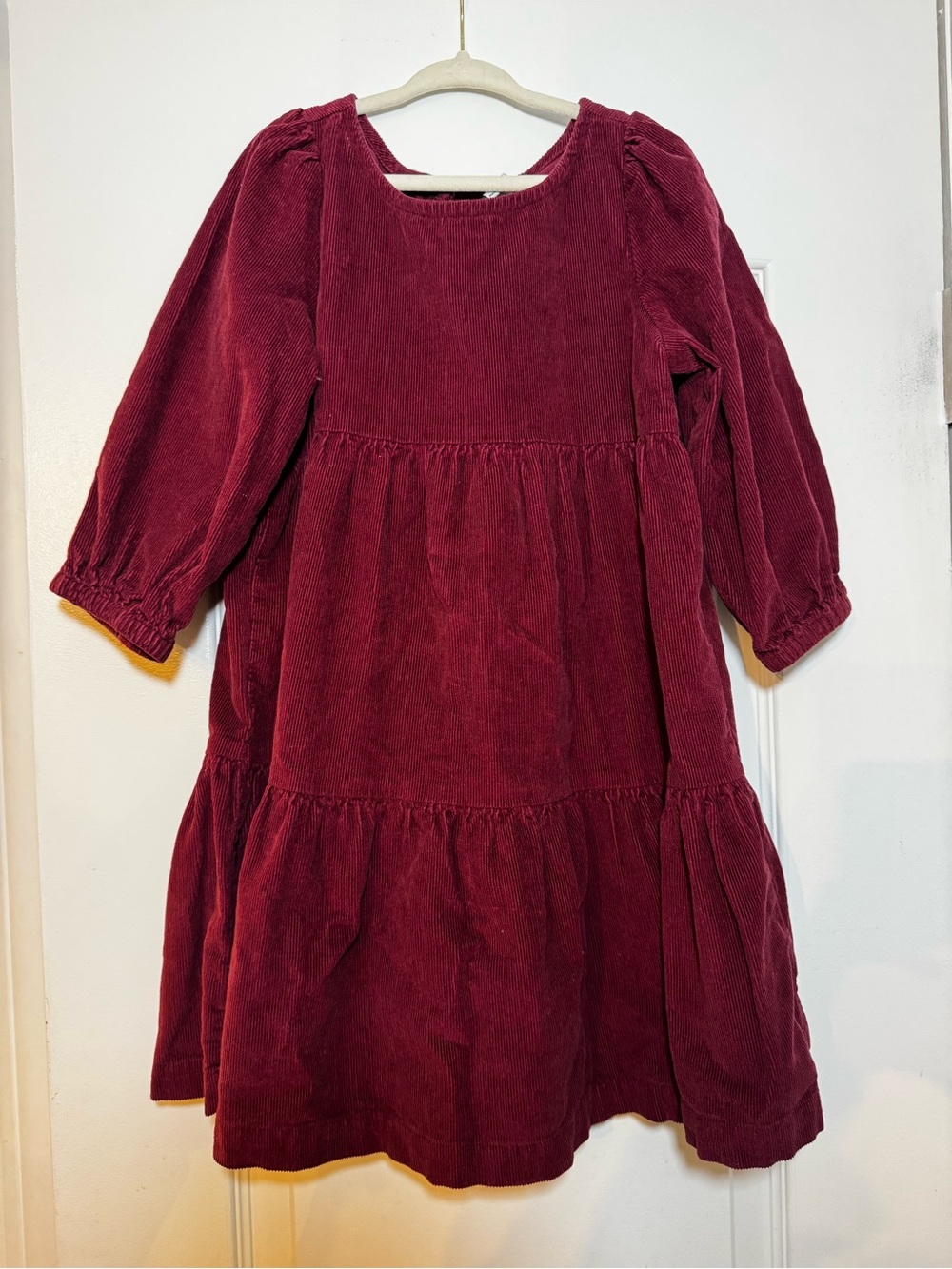 Old Navy Girls' Burgundy Corduroy Dress Size S
